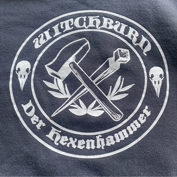Witchburn Der Hexenhammer Hoodie Metal Hardcore - Picture 4 of 8